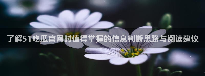 吃瓜热点话题:了解51吃瓜官网时值得掌握的信息判断思路与阅读建议